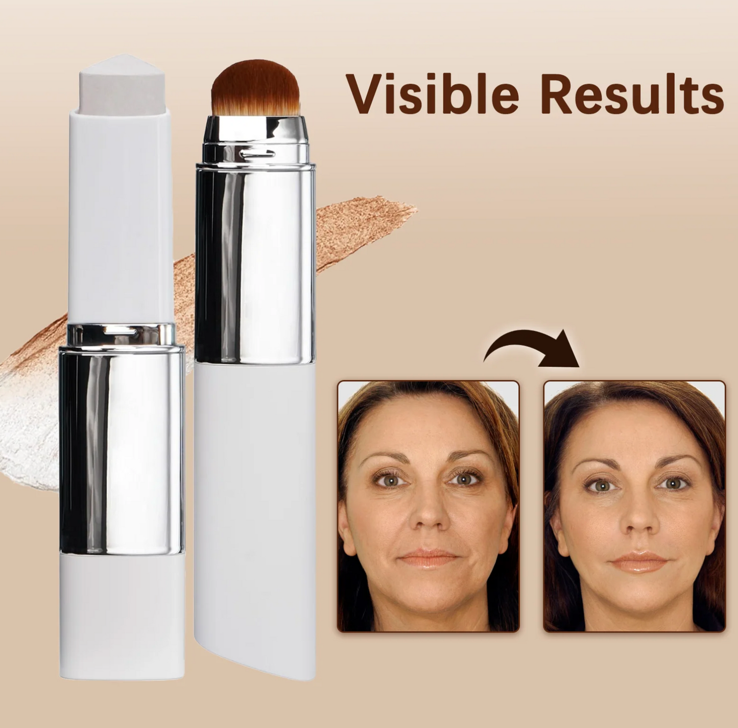 Skin Tone Changing Foundation Stick