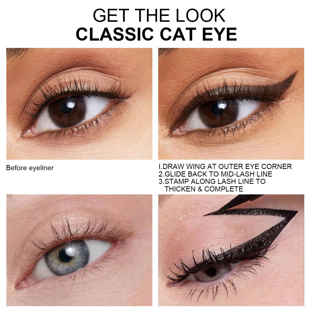 Double Head Seal Liquid Eyeliner - Cutetsy