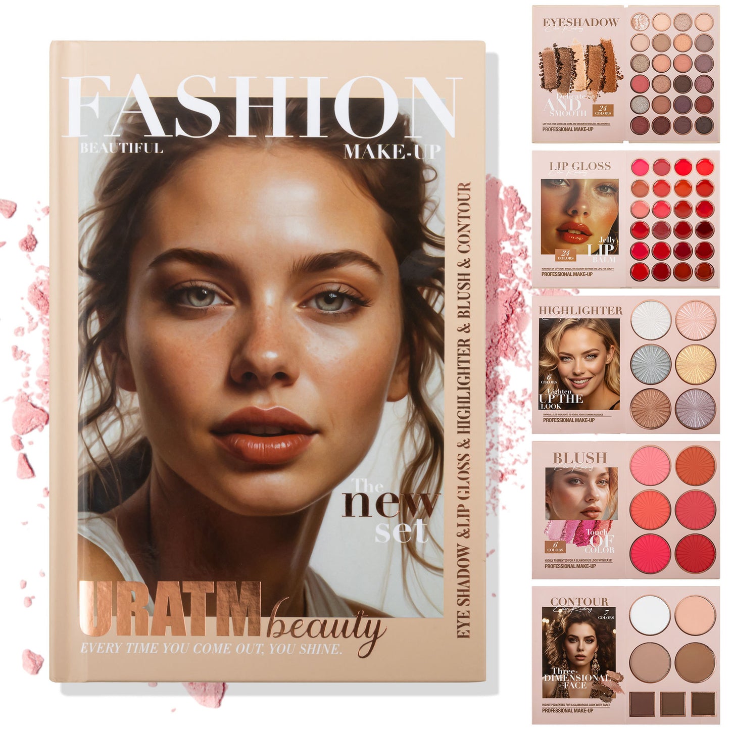 GlamBook - 67 Pro Shades Palette Book