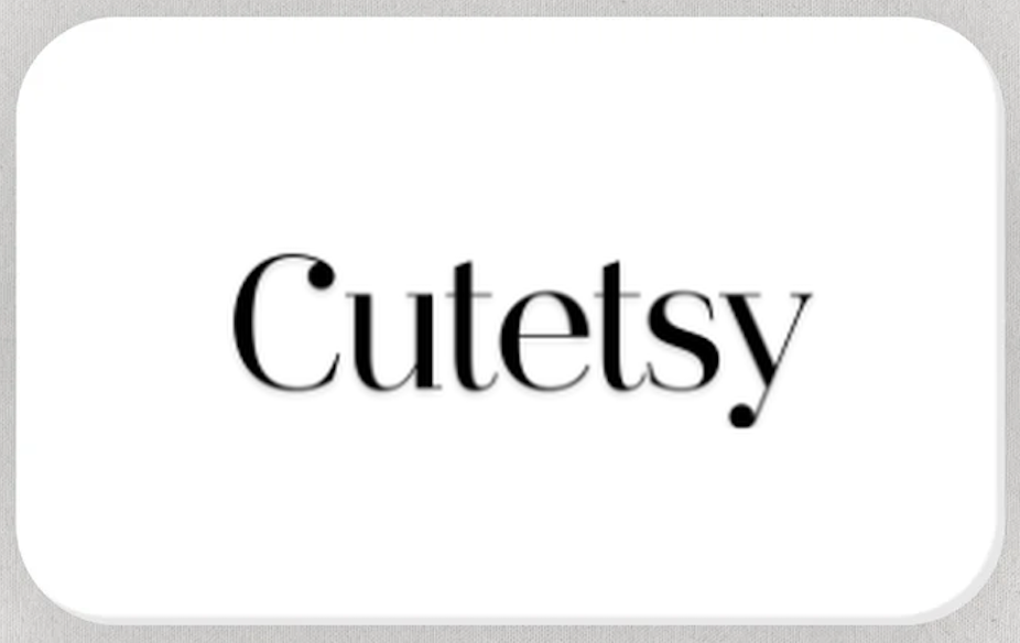 $10 Virtual Cutetsy Gift Card