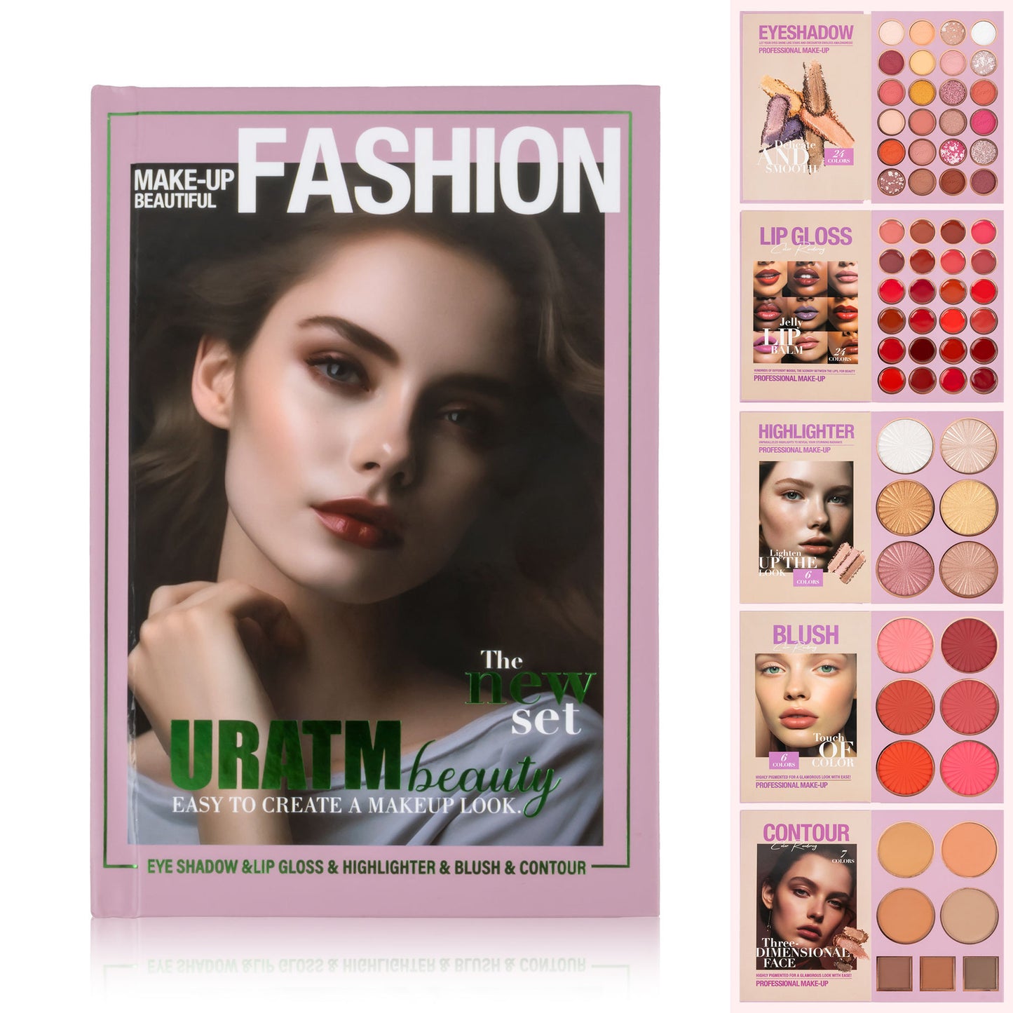 GlamBook - 67 Pro Shades Palette Book