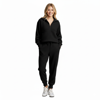The Harper Half-Zip Lounge Set
